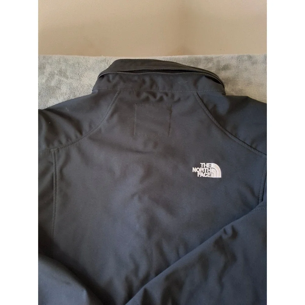 The North Face Summit Series Softshell Jacket Mens XXL Black Full Zip Coat